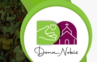 Logo de la campaña dona nobis 2024 de la Iglesia Católica en Colombia. Crédito: CEC