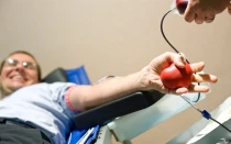 Donación de sangre.