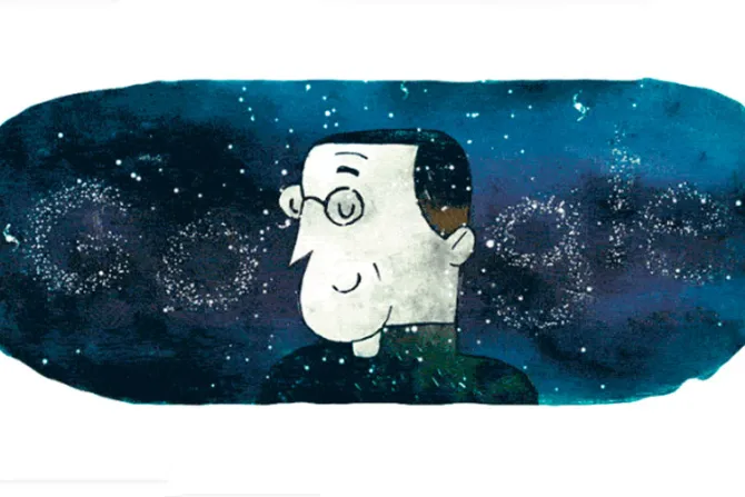 Google dedica doodle al P. Georges Lemaitre, padre de la teoría del Big Bang