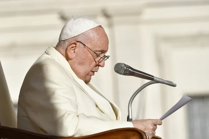 El Papa Francisco pide por la paz en la Audiencia General de este miércoles 22 de noveimbre