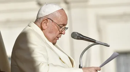 El Papa Francisco pide por la paz en la Audiencia General de este miércoles 22 de noveimbre
