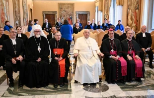 Audiencia del Papa Francisco con delegación ecuménica de Finlandia este 20 de enero Crédito: Vatican Media
