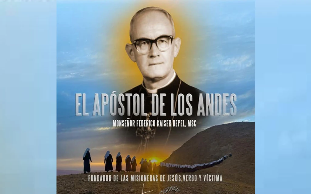Afiche del documental "El Apóstol de los Andes", sobre la vida del siervo de Dios Federico Kaiser, obispo alemán en Perú y fundador de las Misioneras de Jesús Verbo y Víctima.?w=200&h=150