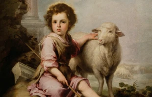 Obra "El Buen Pastor". Crédito: Bartolomé Esteban Murillo (Wikimedia commons).