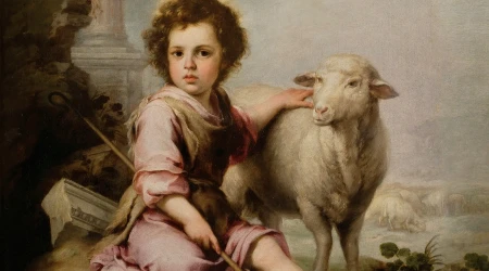 Obra "El Buen Pastor".