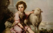 Obra "El Buen Pastor".
