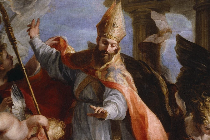 El triunfo de San Agustín.