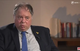 Yaron Sideman es el embajador de Israel ante la Santa Sede. Crédito: “EWTN News Nightly”