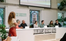 Un momento del coloquio sobre el duelo perinatal organizado por En Vela.