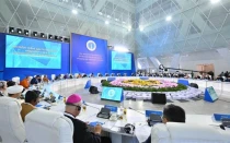 Sede del VIII Congreso de Líderes de Religiones Mundiales y Tradicionales.