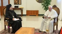 El Papa Francisco con la Delegación del Patriarcado Ecuménico