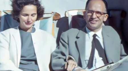 Enrique Shaw y su esposa, Cecilia Bunge