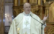 Mons. Ernesto Giobando, Administrador Apostólico de Mar del Plata y Obispo Auxiliar de Buenos Aires.