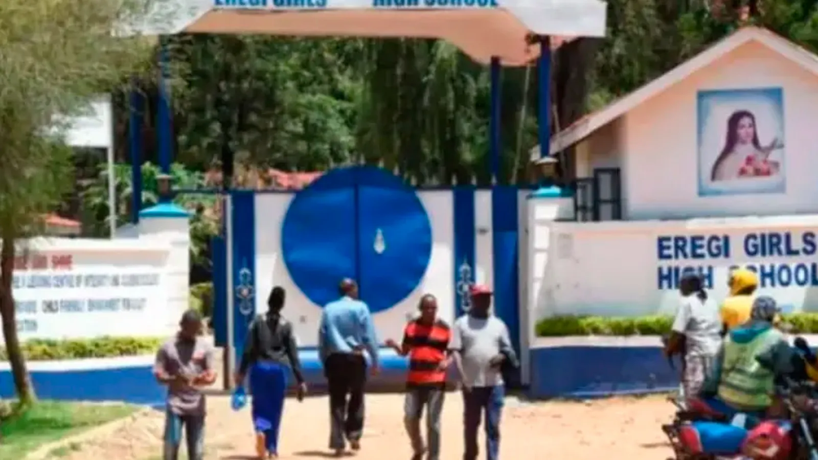 Entrada de la escuela secundaria femenina Santa Teresa Eregi, de la Diócesis de Kakamega (Kenia)?w=200&h=150
