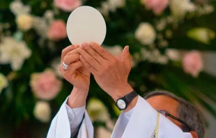 Eucaristía. Crédito: Eduardo Berdejo