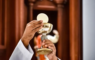 Eucaristía. Crédito: elvisfotos / Cathopic.