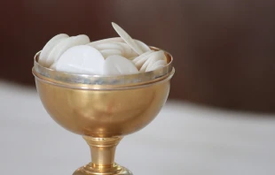 Imagen referencial de la Eucaristía. Crédito: Pixabay.