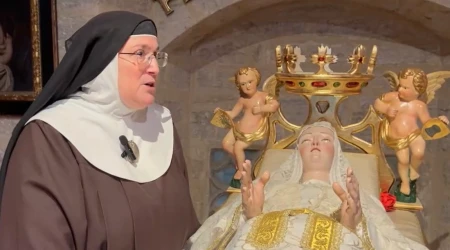 Laura García de Viedma, exabadesa cismática de Belorado (España).