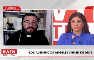 P. Francisco Torrres en entrevista con EWTN Noticias. Crédito: EWTN Noticias.