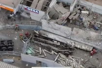 Deflagración ocurrida en una estación de servicio de Villa María del Triunfo, en Lima, Perú.