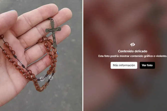 Facebook censura imagen del Santo Rosario y la considera “contenido delicado”