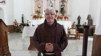 Mons. Ángel Falzón, sacerdote franciscano, obispo electo de Comayagua en Honduras.