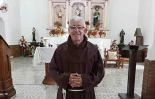 Mons. Ángel Falzón, sacerdote franciscano, obispo electo de Comayagua en Honduras. Crédito: Radio Católica Comayagua