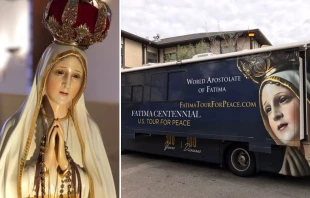 Imagen de la Virgen de Fu00e1tima / Fotografu00eda: Marisela Hasbun (EWTN) 