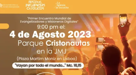 El Primer Festival de Influencers Católicos se celebrará en la JMJ de Lisboa