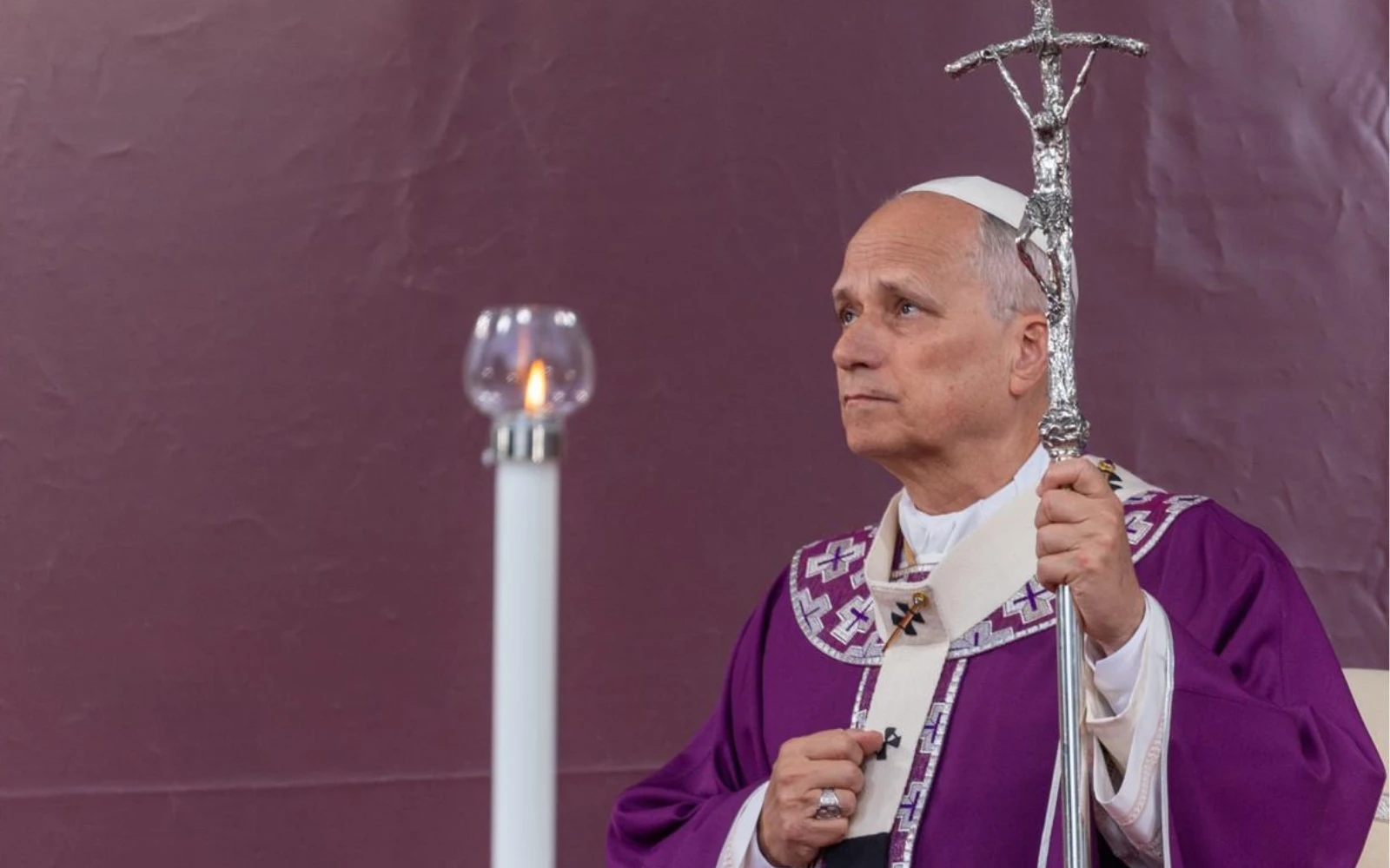 Papa León XIV en desde el Cementerio del Verano en Roma.?w=200&h=150