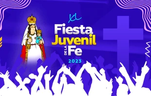 Afiche de la XI Fiesta Juvenil de la Fe en el Santuario de la Virgen de Chapi Crédito: Arzobispado de Arequipa
