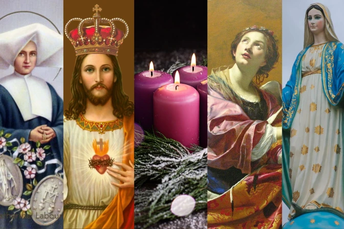 Santos y festividades católicas de noviembre 2025