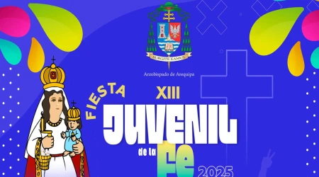 Fiesta juvenil de la fe 2025 en Arequipa ante la Virgen de Chapi.