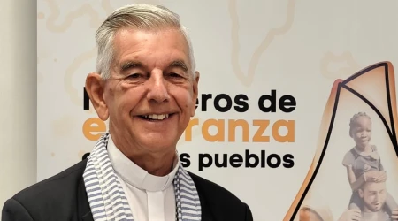 El Prefecto Apostólico en Battambang, Mons. Enrique Figaredo.