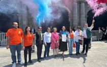 Organizaciones civiles se manifiestan contra despenalización del aborto en Estado de México.