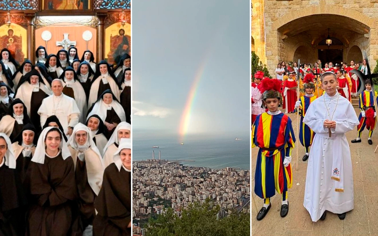 Algunos de los momentos que se vivieron en el viaje del Papa León XIV al Líbano.?w=200&h=150