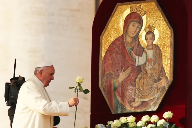 “Puerta de misericordia”: El icono mariano que llegó de Ucrania por el Año Santo