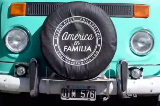 [VIDEO] Francisca, la kombi misionera ya comenzó su recorrido por América