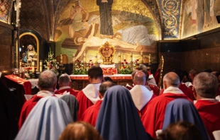 Exaltación de la Santa Cruz en Jerusalén Crédito: BM - CTS Custodia de Tierra Santa