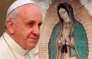 El Papa Francisco y la Virgen de Guadalupe 
