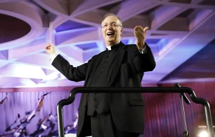 Mons. Marco Frisina. Crédito: Vatican Media