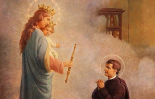 María Auxiliadora y Don Bosco Crédito: ANS