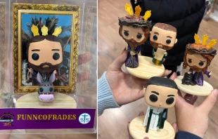 Modelos de Funncofrades. Crédito: Cortesía de Estampas Sevilla