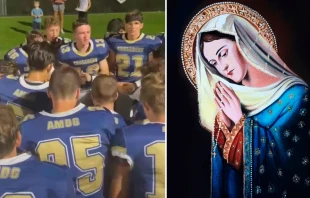 Equipo de fútbol americano de St. Joseph Academy High School / Virgen Maria. Créditos: SportsLeaderUSA, YouTube / Shutterstock