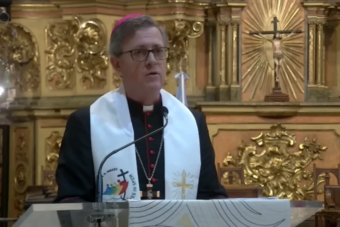 Mons. García Cuerva en el Tedeum