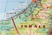 Mapa de Israel y la Franja de Gaza