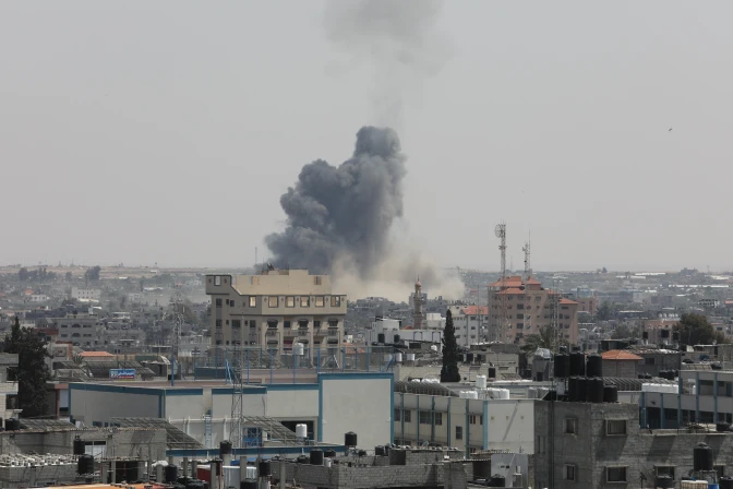 Bombardeos en Gaza