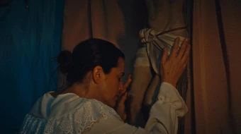 Fotograma de la película "Gemma Galgani" sobre la santa estigmatizada.