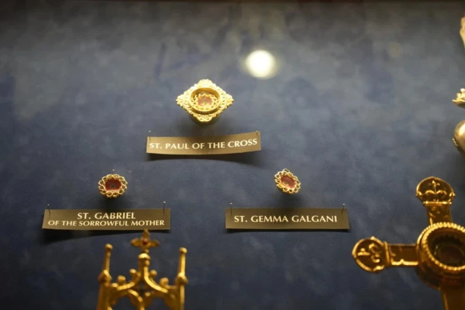 La reliquia de Santa Gemma Galgani