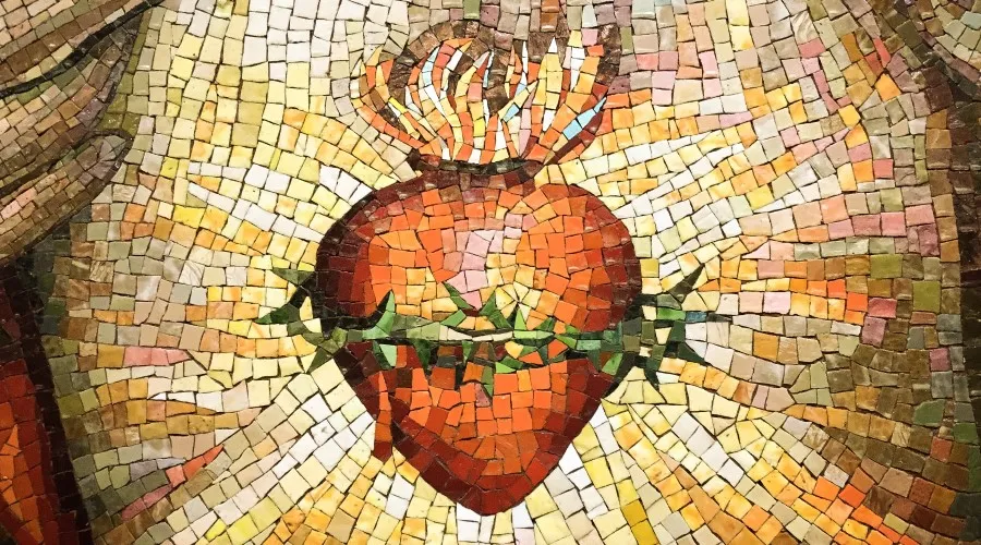 Mosaico del Sagrado Corazón de Jesús. Crédito: Gerardo Juárez/ Cathopic?w=200&h=150